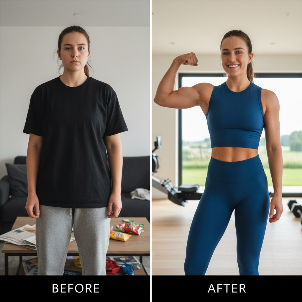 Personal training session with diverse clients